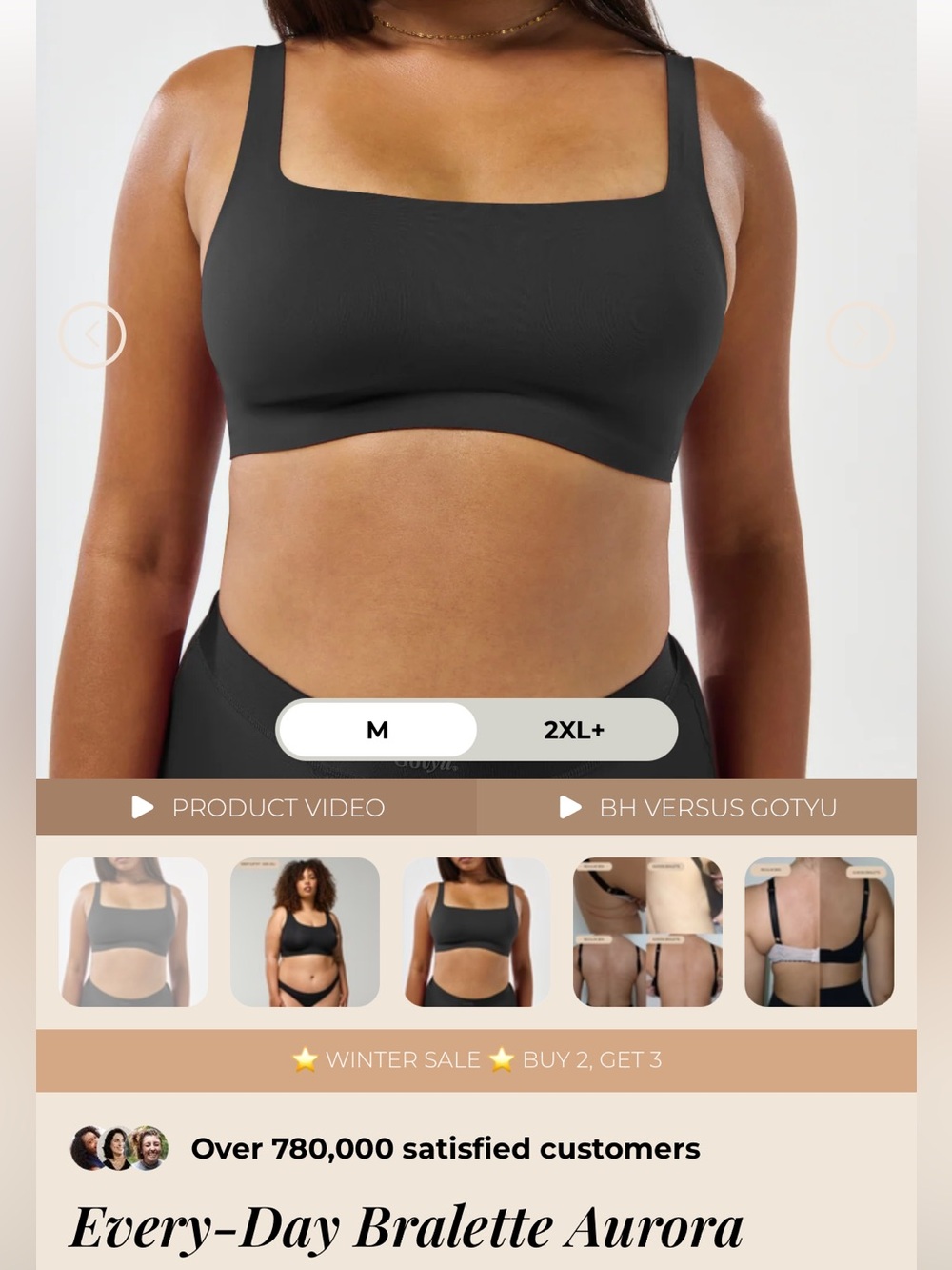 Gotyu Every-Day Bralette Aurora